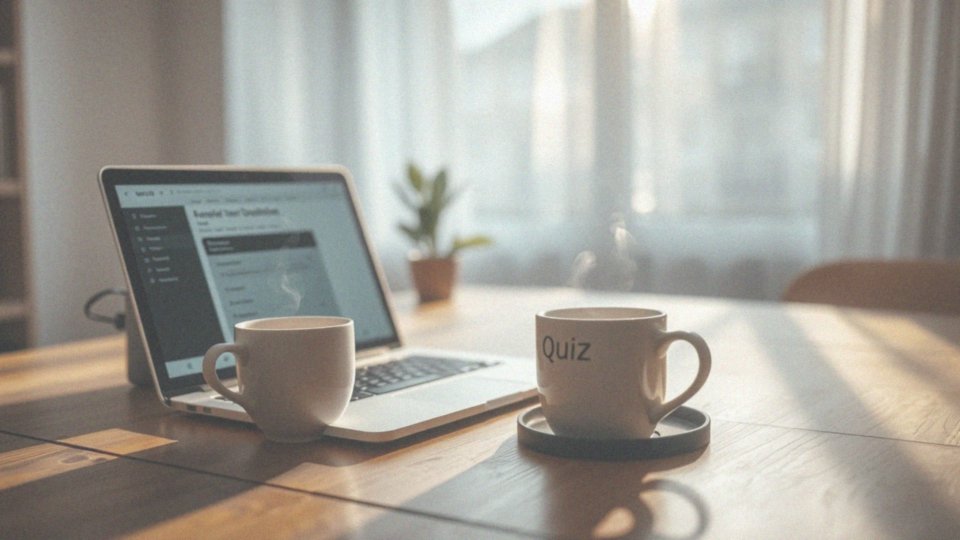 Co sprawdzić przed przystąpieniem do quizu?
