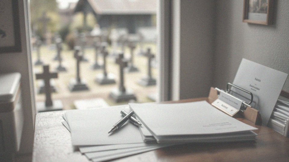 Jakie dokumenty są potrzebne do rezerwacji miejsca na cmentarzu?