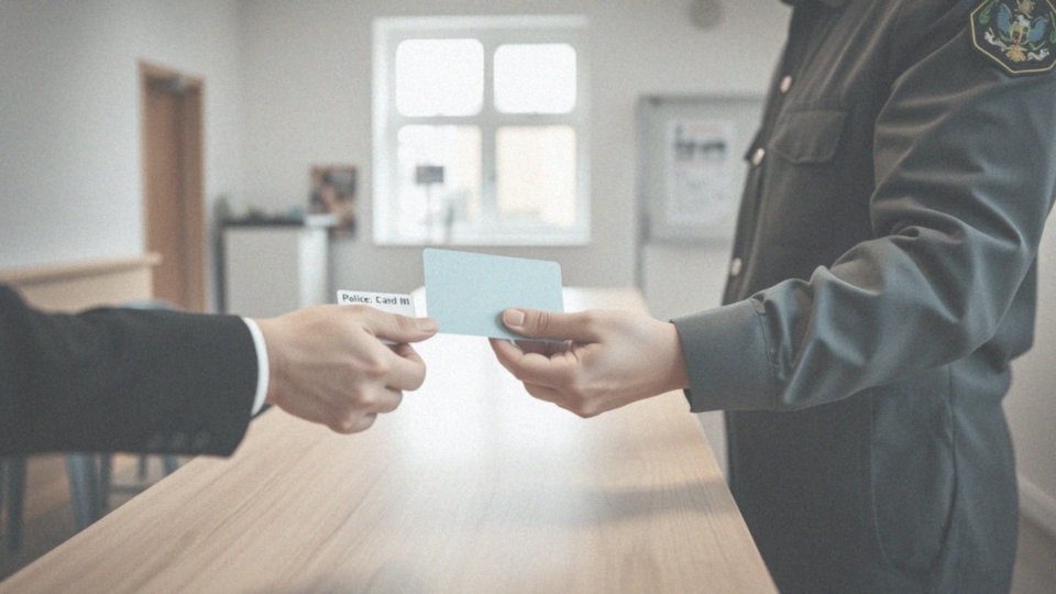 Jakie formalności prawne wiążą się z odbiorem awiza z policji?