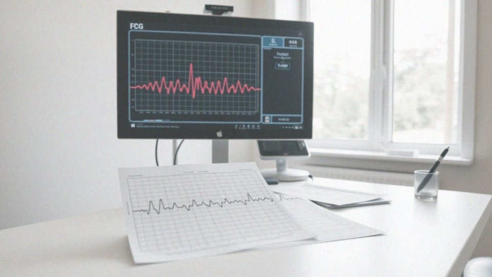 Jak normogram określa zakres kąta elektrycznego serca?