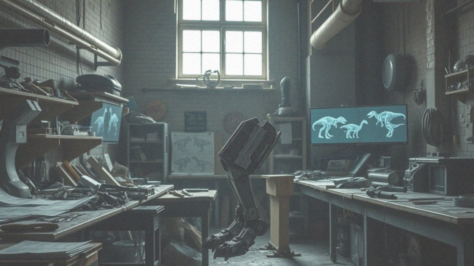 Jakie techniki efekty specjalne wykorzystano w serii filmów „Jurassic Park”?
