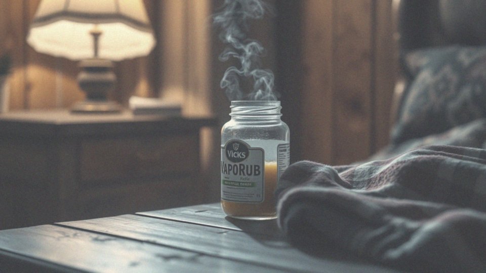Jakie metody stosowania maści Vicks VapoRub są zalecane?