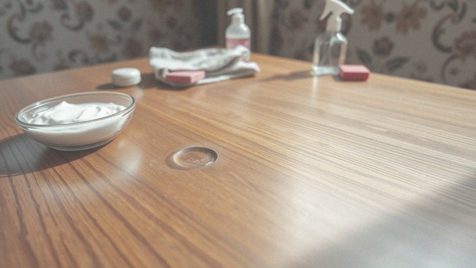 Jakie plamy można usunąć podczas czyszczenia mebli drewnianych?
