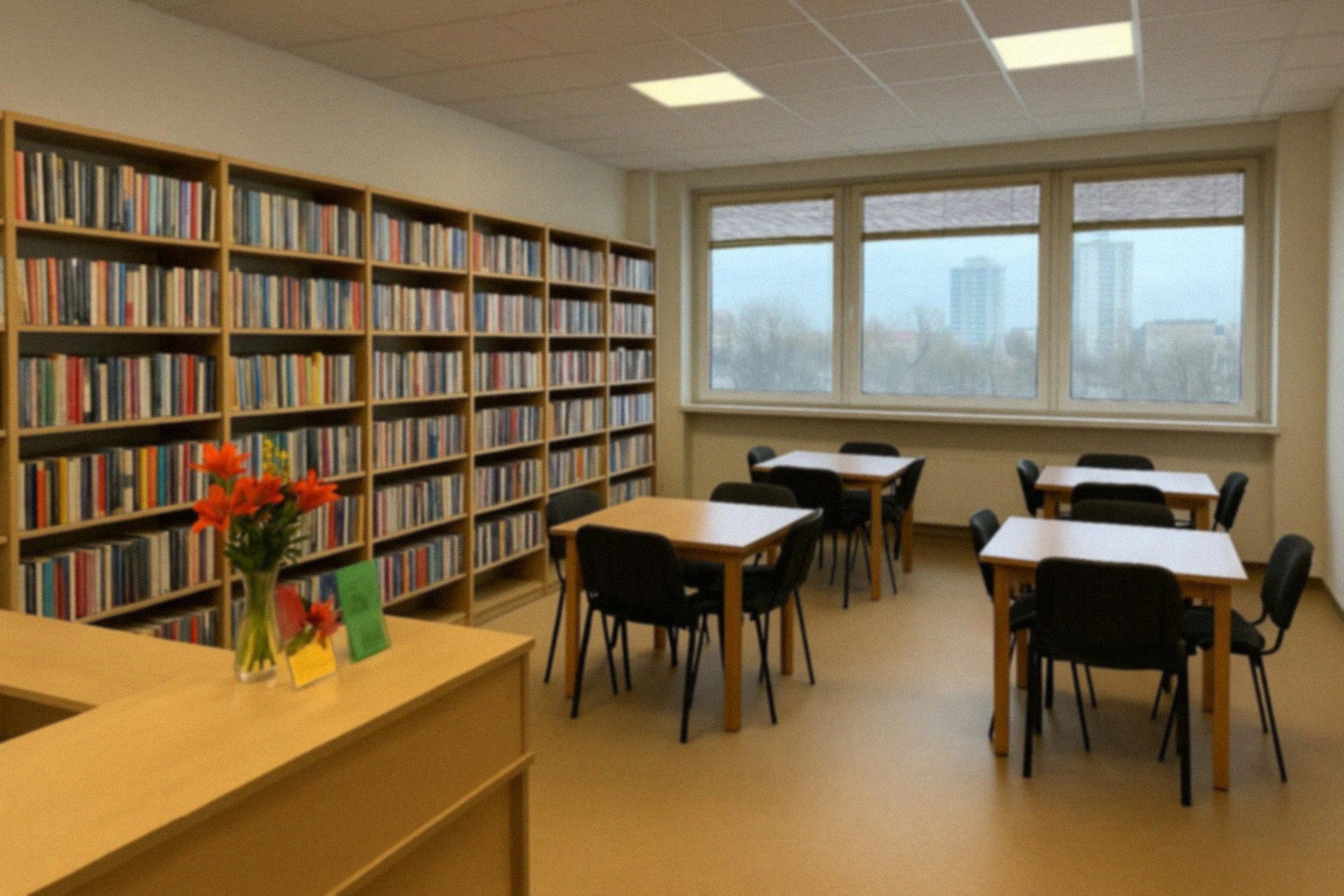 Spotkanie z Łukaszem Bajdą w Krośnieńskiej Bibliotece Publicznej